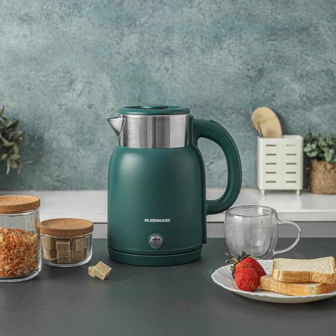 Stainless Steel Electric Tea Kettle – Fast Boiling Water Heater