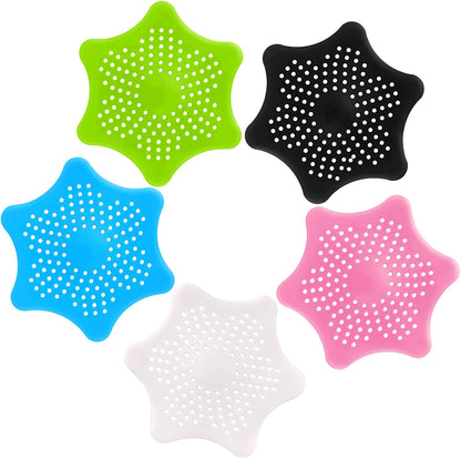 Silicone Starfish Drain Filter – Kitchen & Bathroom Sink Strainer