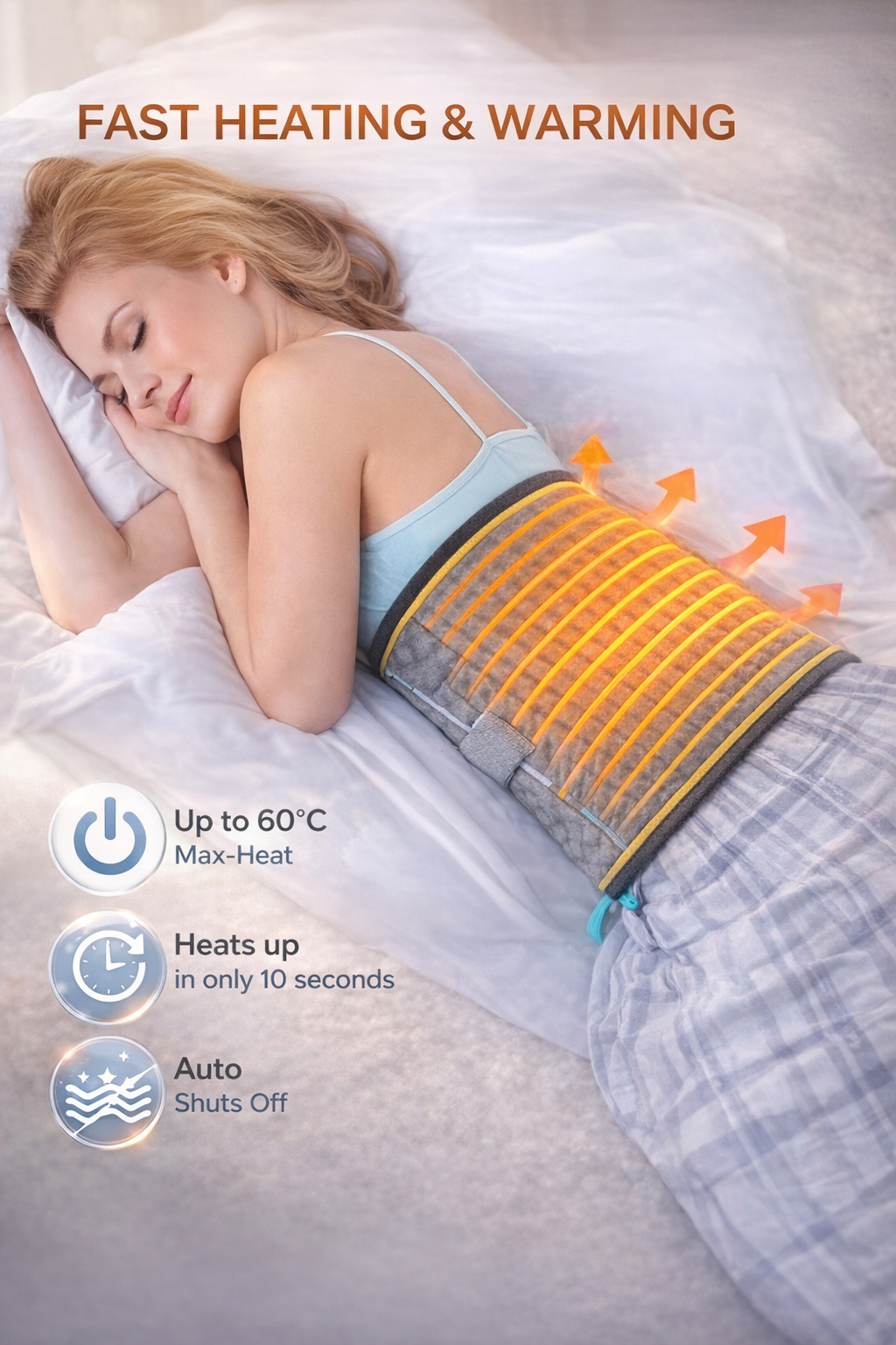 Electrical Heating Pad – Fast Heat Relief for Body Pain