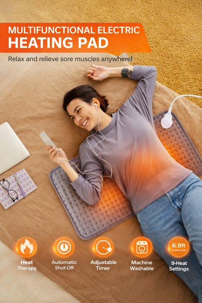Electrical Heating Pad – Fast Heat Relief for Body Pain