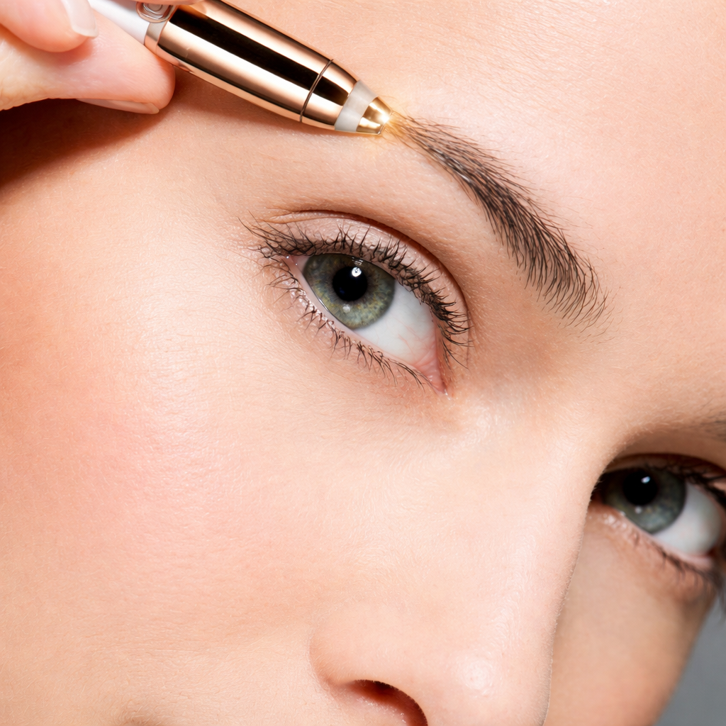 Electric Eyebrow Repairer - Portable Lipstick Design