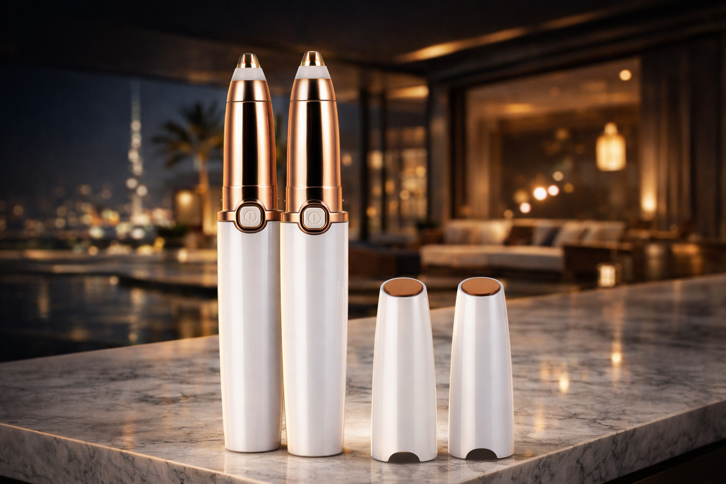 Electric Eyebrow Repairer - Portable Lipstick Design