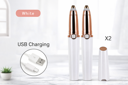 Electric Eyebrow Repairer - Portable Lipstick Design